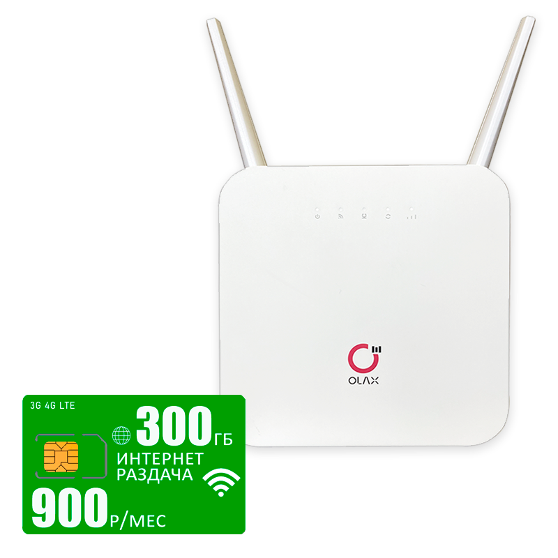 

Wi-Fi роутер Olax Ax6pro (komplekt-olaxAX6-mega-300gb-pro-sb), Ax6pro