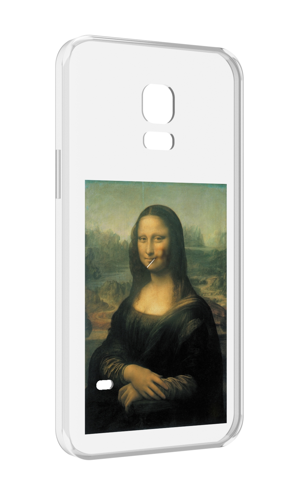 

Чехол MyPads монализа-с-чупачупсом для Samsung Galaxy S5 mini, Прозрачный, Tocco