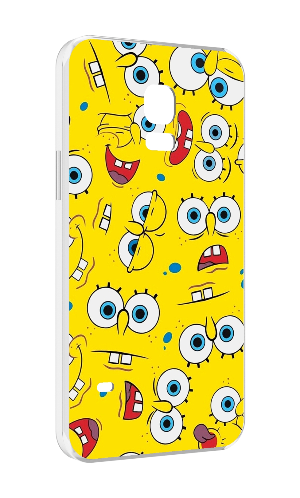 

Чехол MyPads много-спанч-боба для Samsung Galaxy S5 mini, Прозрачный, Tocco