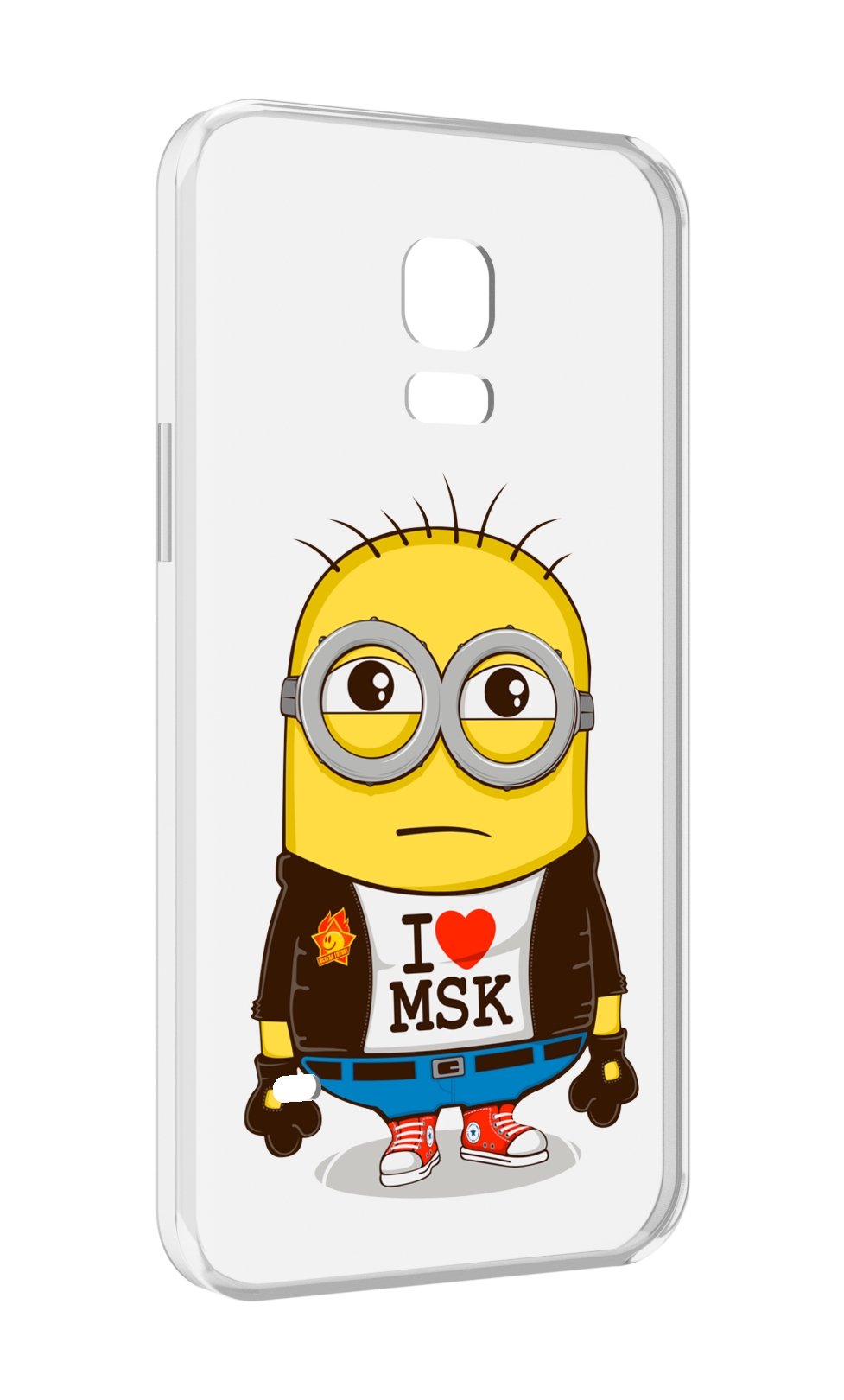 

Чехол MyPads миньон-я-люблю-Мск для Samsung Galaxy S5 mini, Прозрачный, Tocco