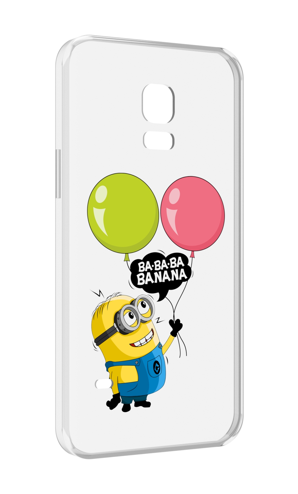 

Чехол MyPads миньон-с-шариками для Samsung Galaxy S5 mini, Прозрачный, Tocco
