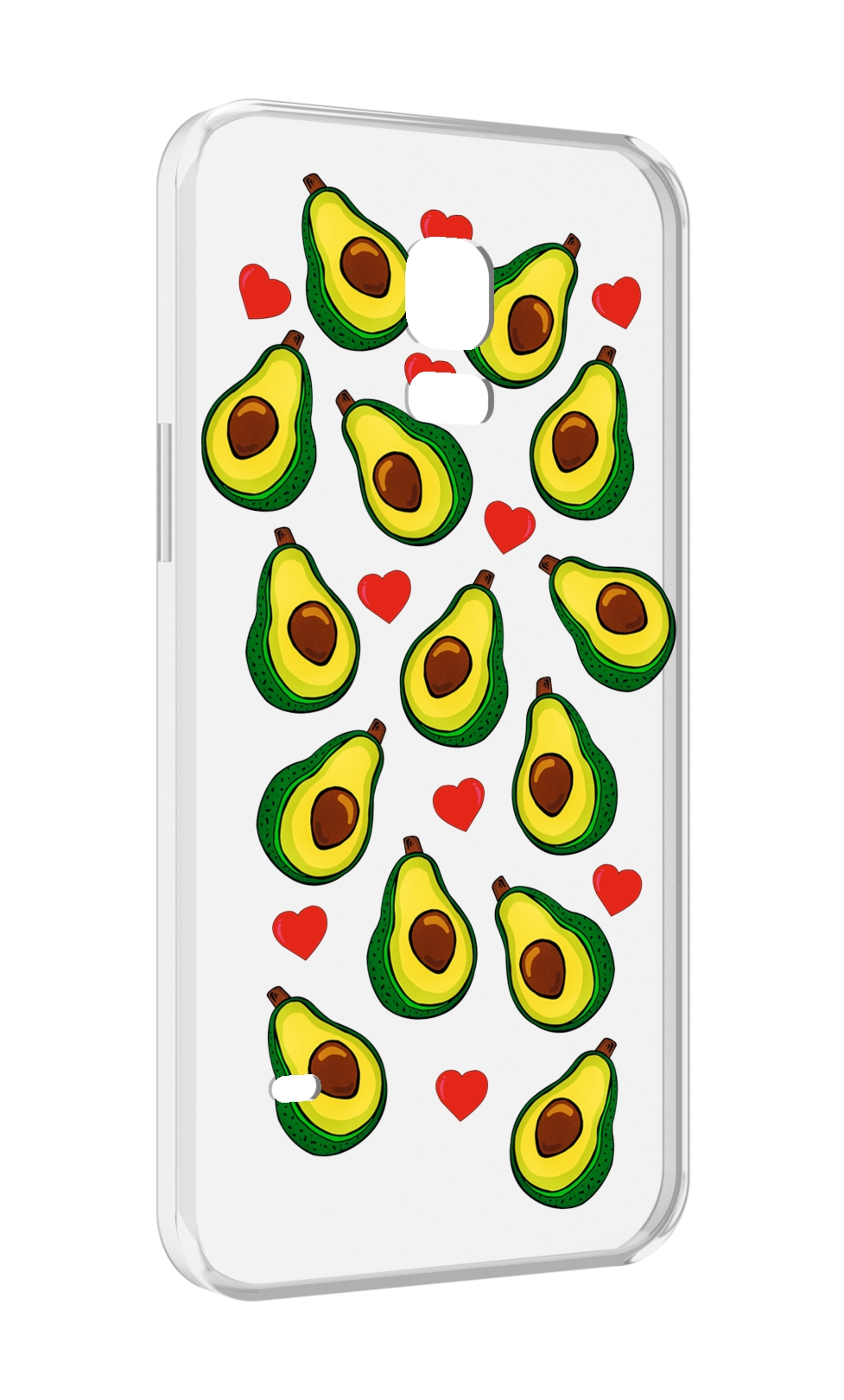 

Чехол MyPads миленькие-авокадо для Samsung Galaxy S5 mini, Прозрачный, Tocco