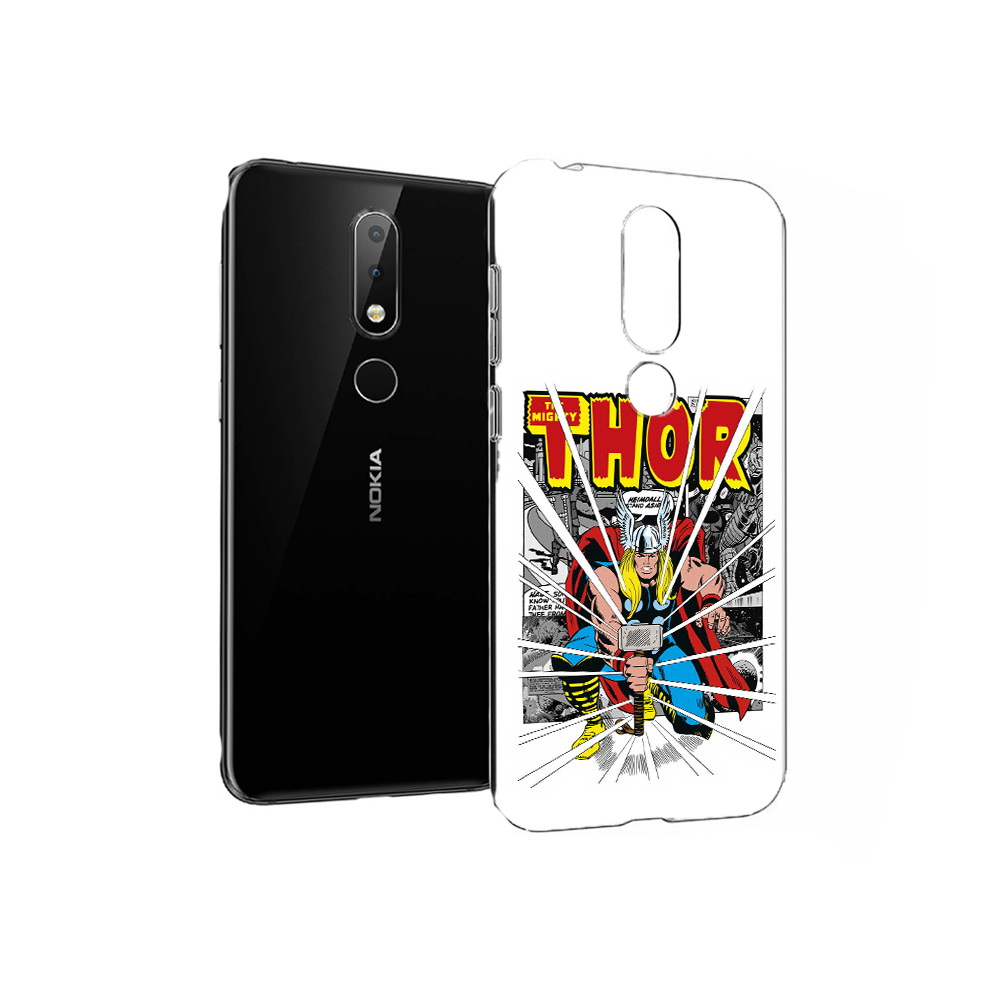 

Чехол MyPads Tocco для Nokia X6 тор рисунок (PT115295.99.647), Прозрачный, Tocco