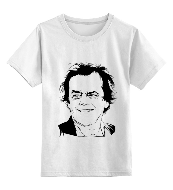 

Детская футболка Printio Jack nicholson цв.белый р.140, 0000000774349