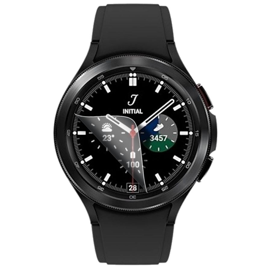 Пленка защитная гидрогелевая Krutoff для смарт-часов Samsung Galaxy Watch 4 Classic (46mm)