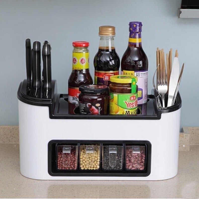 

Стеллаж для кухонной утвари и специй Clean Kitchen Necessities-Bos JM-603, цвет микс