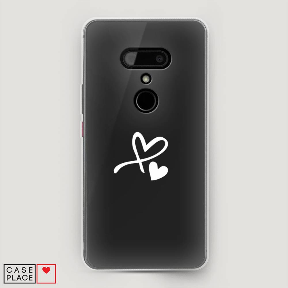 

Чехол Awog на HTC U12 / Эйчтиси U12 "Сердечко минимализм", Разноцветный, 102050-6