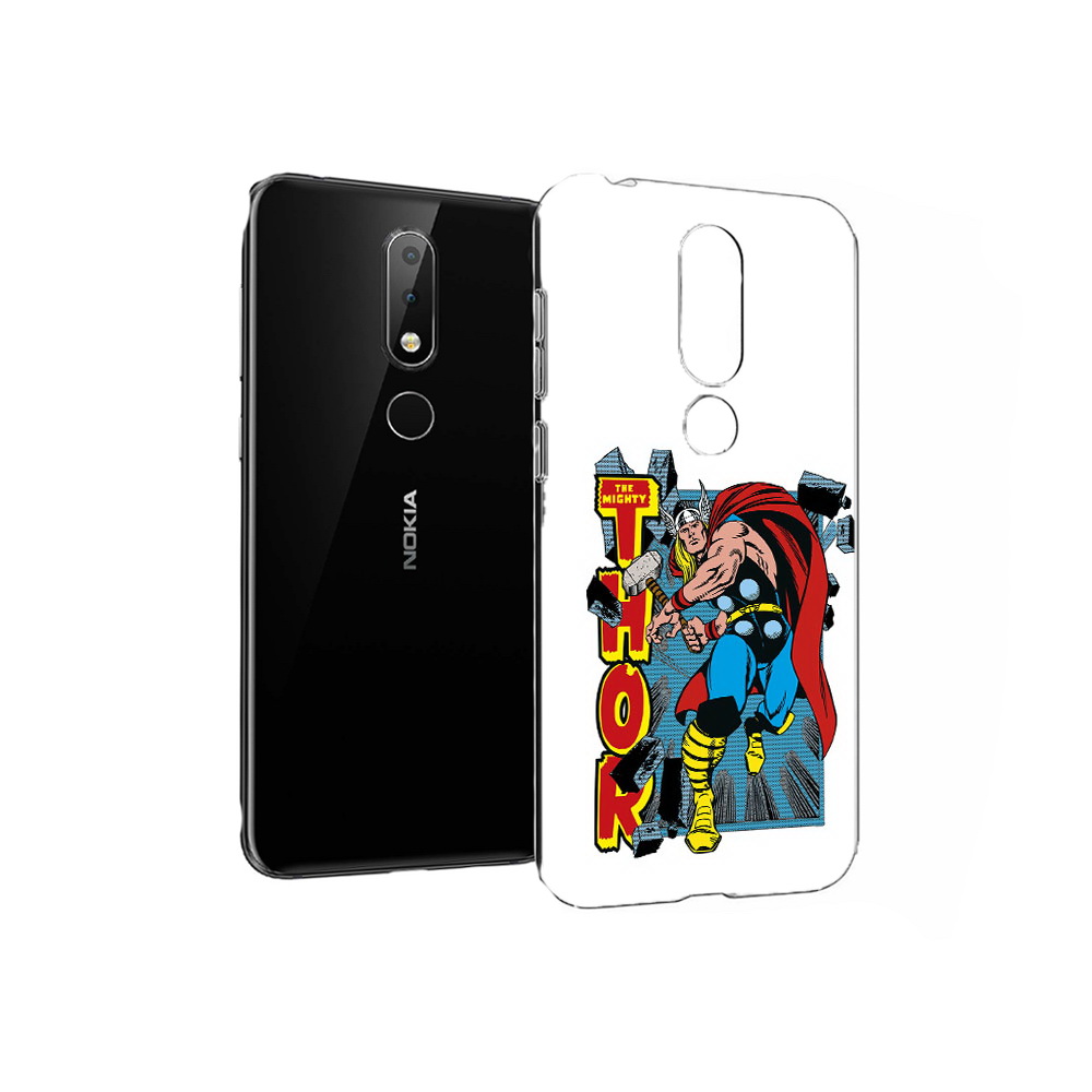 Чехол MyPads Tocco для Nokia X6 тор комикс (PT115295.99.645)