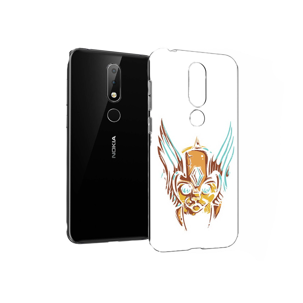 

Чехол MyPads Tocco для Nokia X6 тор абстракция (PT115295.99.644), Прозрачный, Tocco