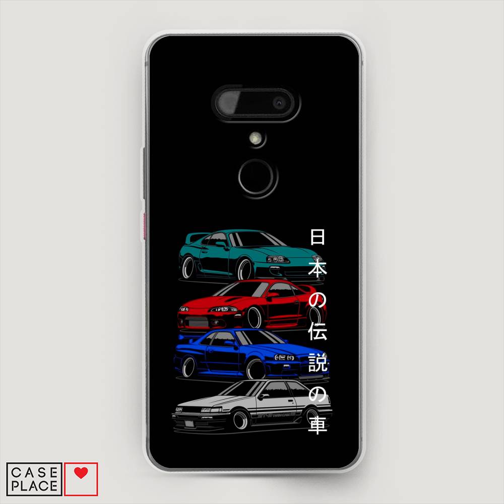 

Чехол Awog на HTC U12 / Эйчтиси U12 "JDM Legend cars", Разноцветный, 102050-5