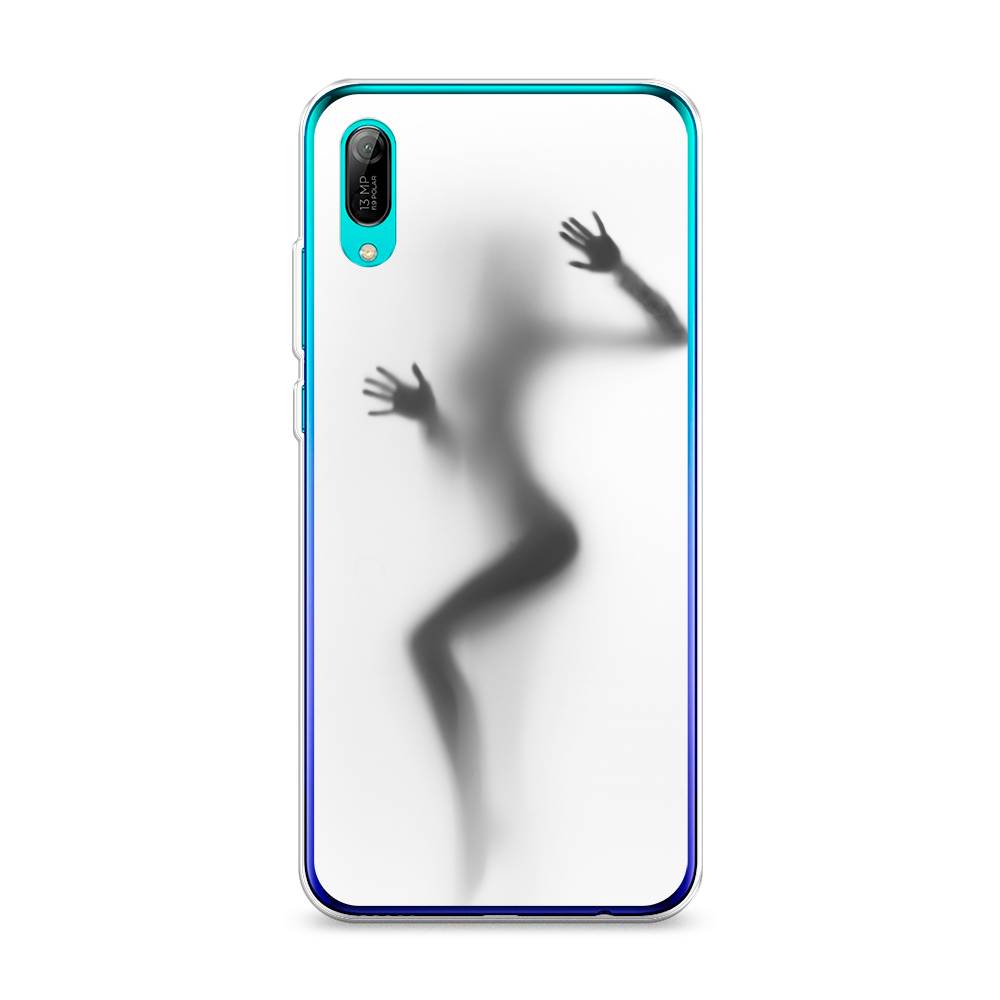 фото Чехол awog "девушка в душе" для huawei y6 pro (prime) 2019