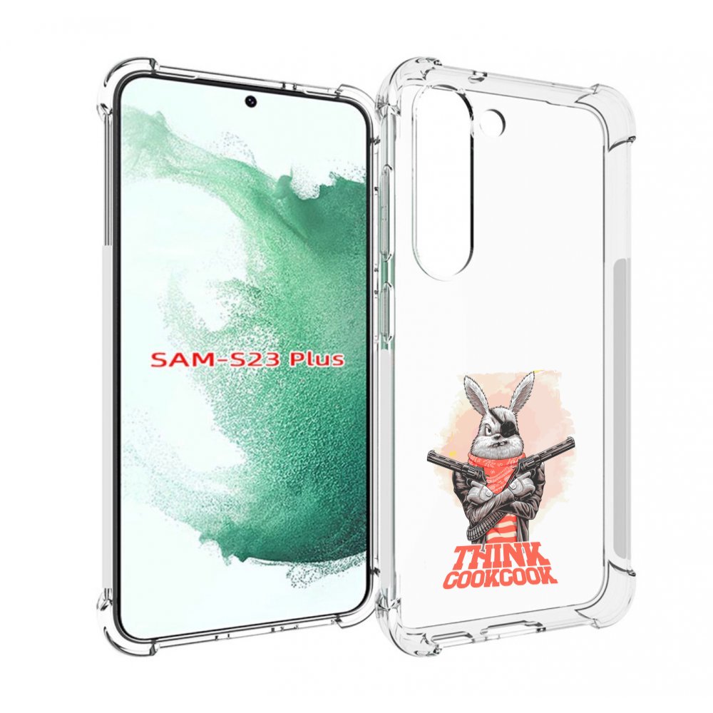 

Чехол MyPads кролик пират для Samsung Galaxy S23 Plus +, Прозрачный, Tocco