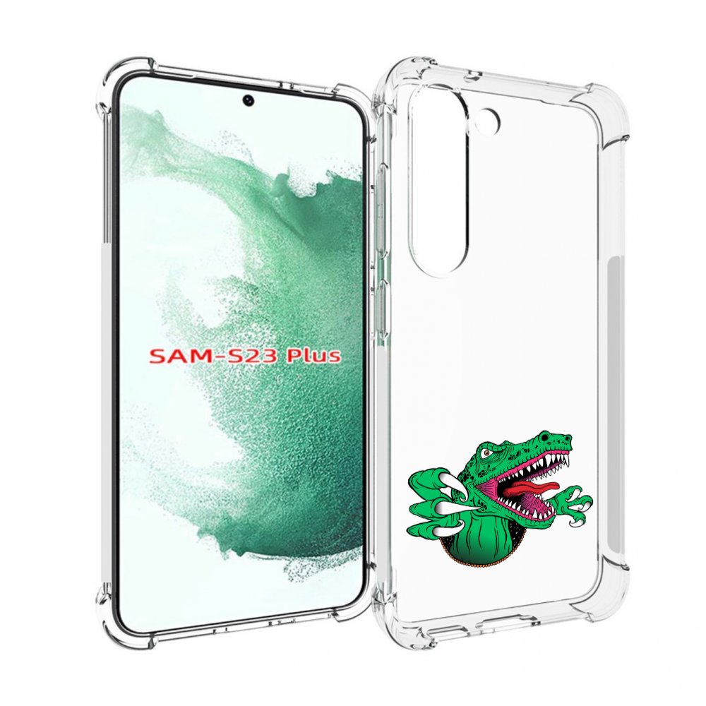 

Чехол MyPads крокодил для Samsung Galaxy S23 Plus +, Прозрачный, Tocco