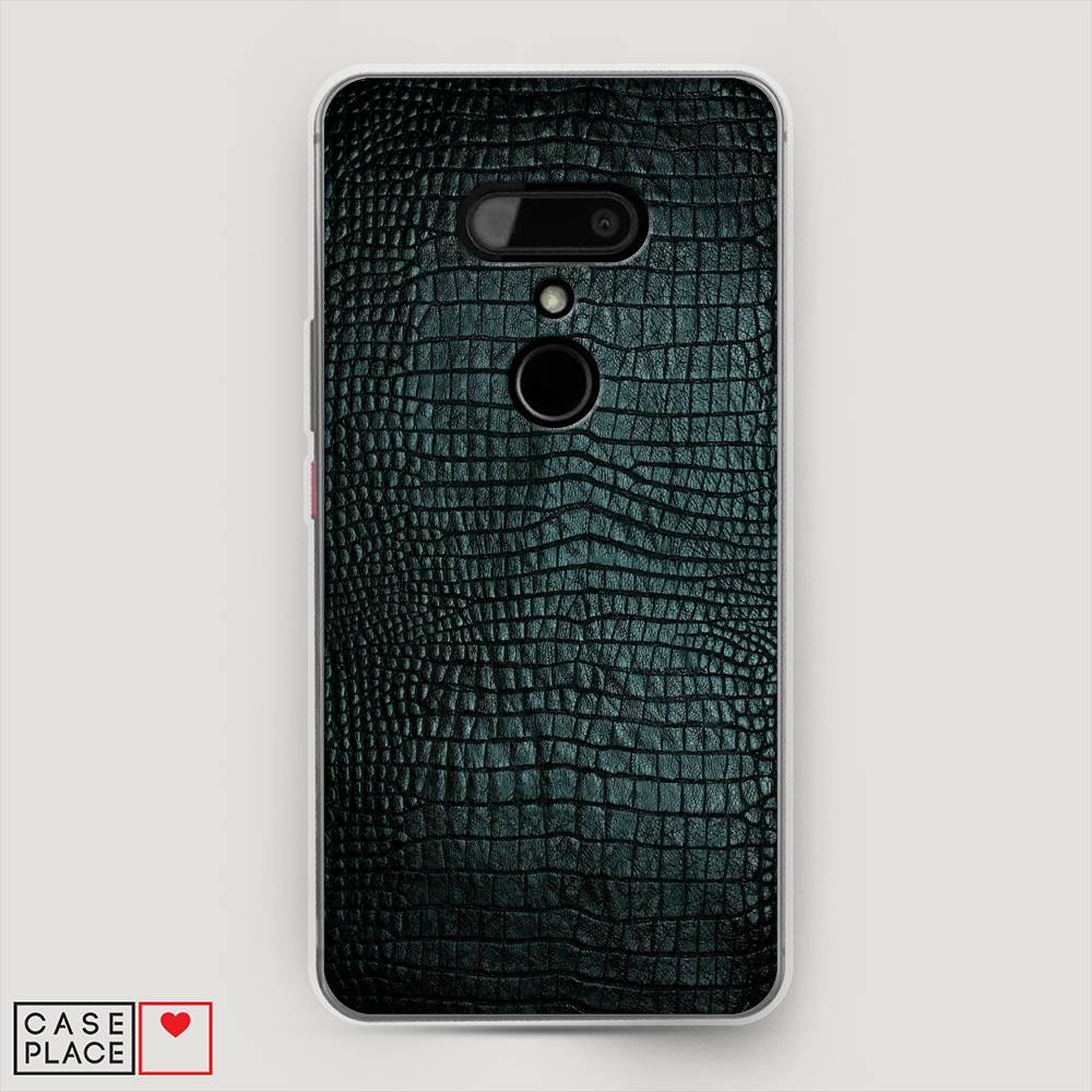 

Чехол Awog на HTC U12 / Эйчтиси U12 "Черная змея", Разноцветный, 102050-3