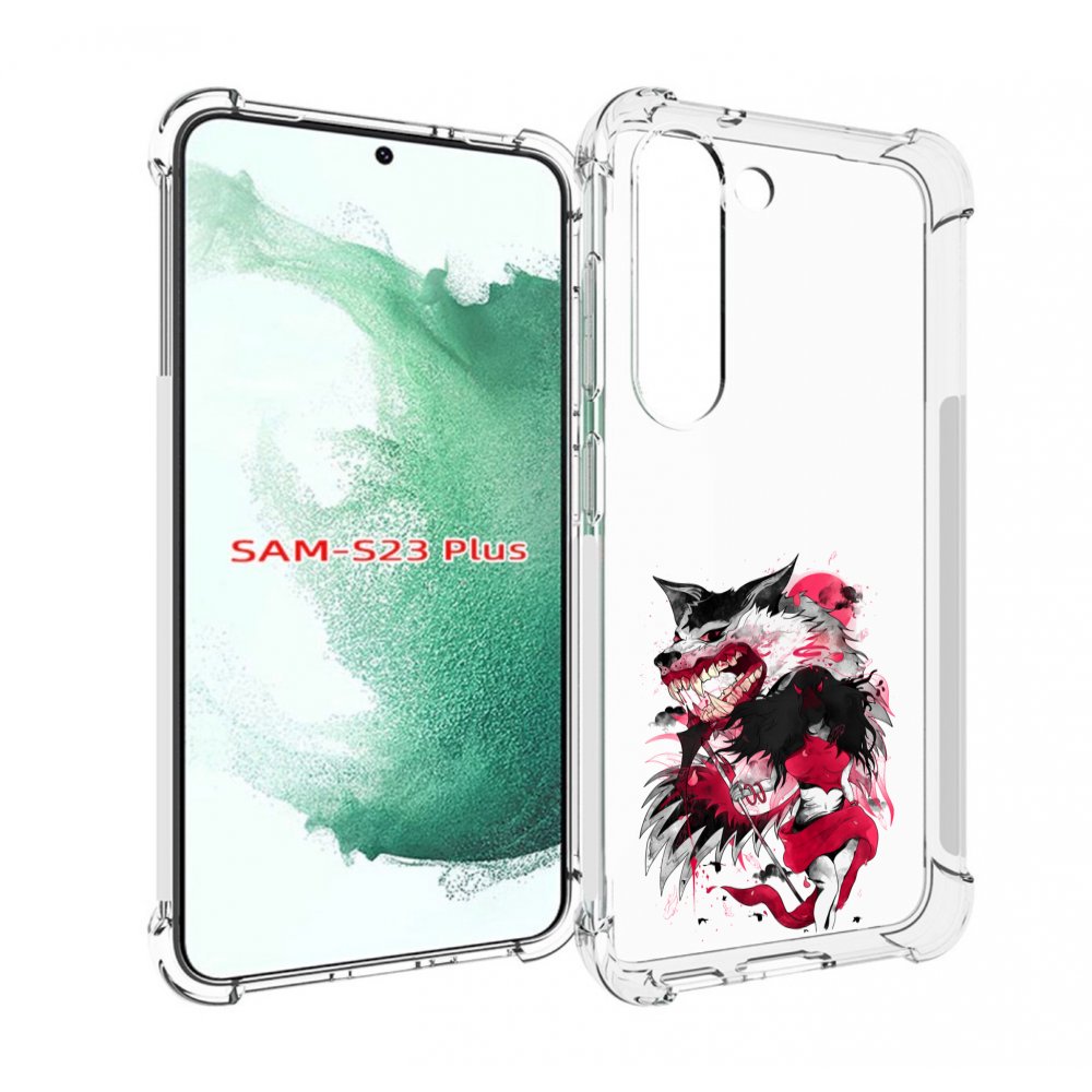 

Чехол MyPads красная шапочка для Samsung Galaxy S23 Plus +, Прозрачный, Tocco