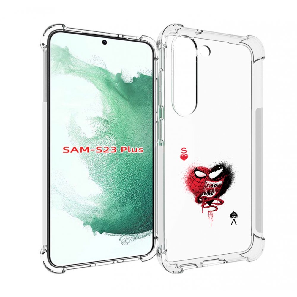 

Чехол MyPads Веном для Samsung Galaxy S23 Plus +, Прозрачный, Tocco