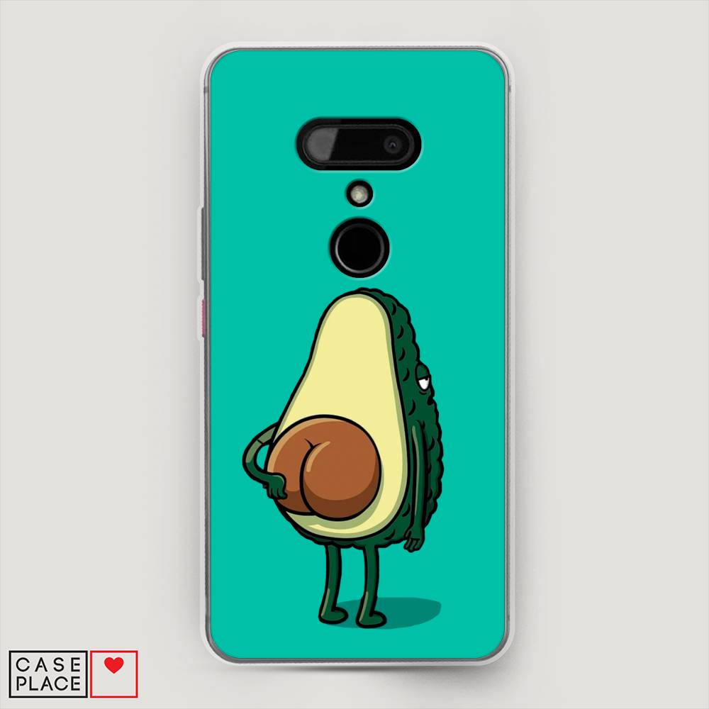 

Чехол Awog на HTC U12 / Эйчтиси U12 "Попа авокадо", Разноцветный, 102050-10
