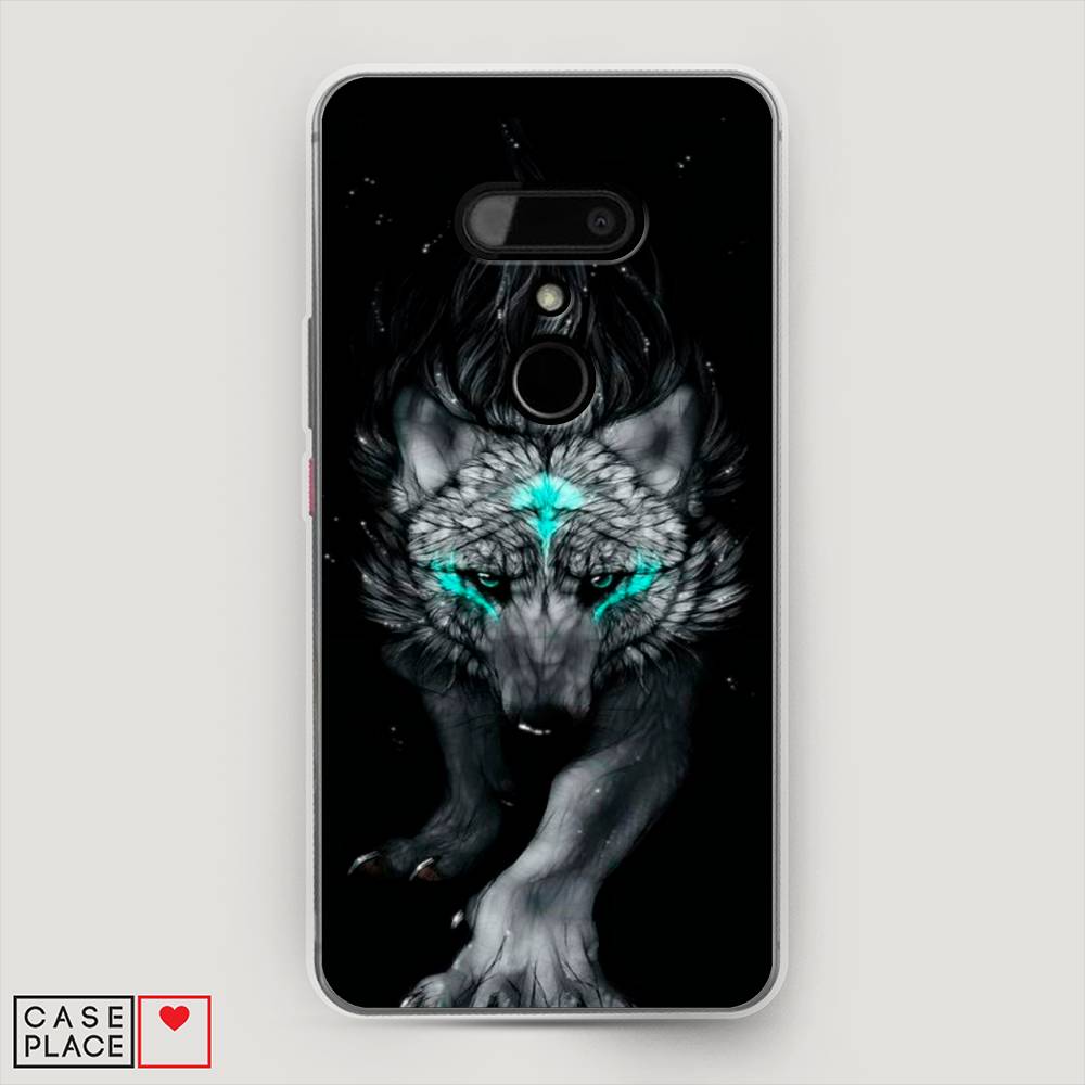 

Чехол Awog на HTC U12 / Эйчтиси U12 "Волшебный волк", Разноцветный, 102050-2