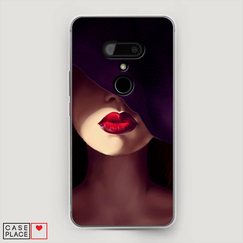 

Чехол Awog на HTC U12 / Эйчтиси U12 "Красные губы", Разноцветный, 102050-7
