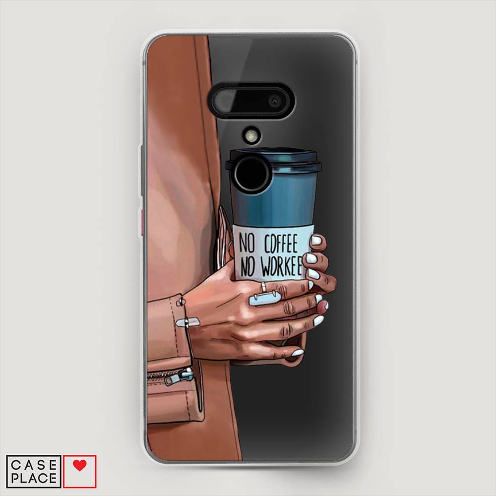 

Чехол Awog на HTC U12 / Эйчтиси U12 "No coffee", Разноцветный, 102050-7