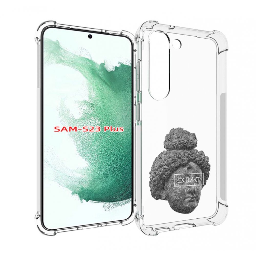 

Чехол MyPads каменное лицо девушки для Samsung Galaxy S23 Plus +, Прозрачный, Tocco
