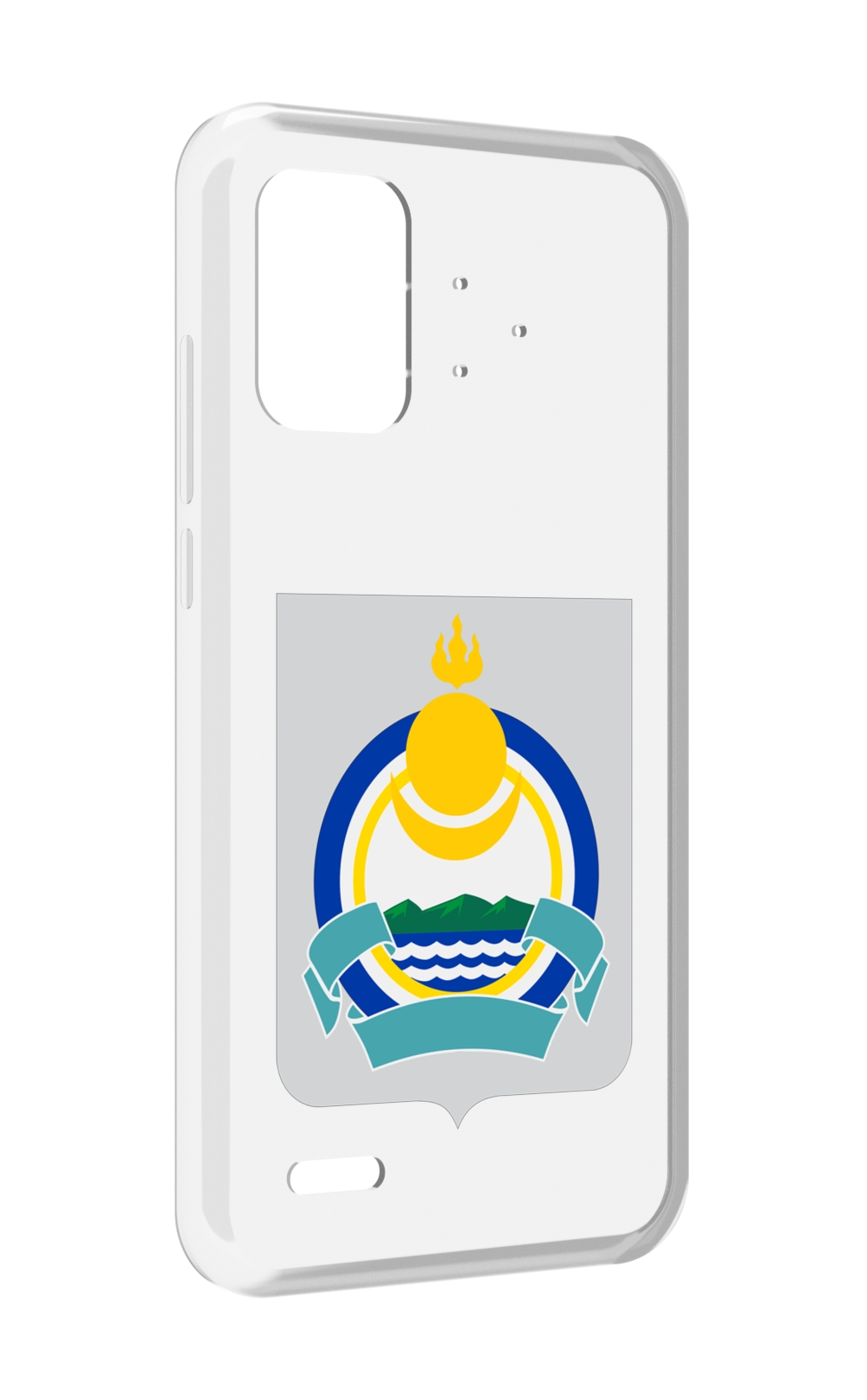 

Чехол MyPads герб-бурятия для UMIDIGI Bison Pro, Прозрачный, Tocco