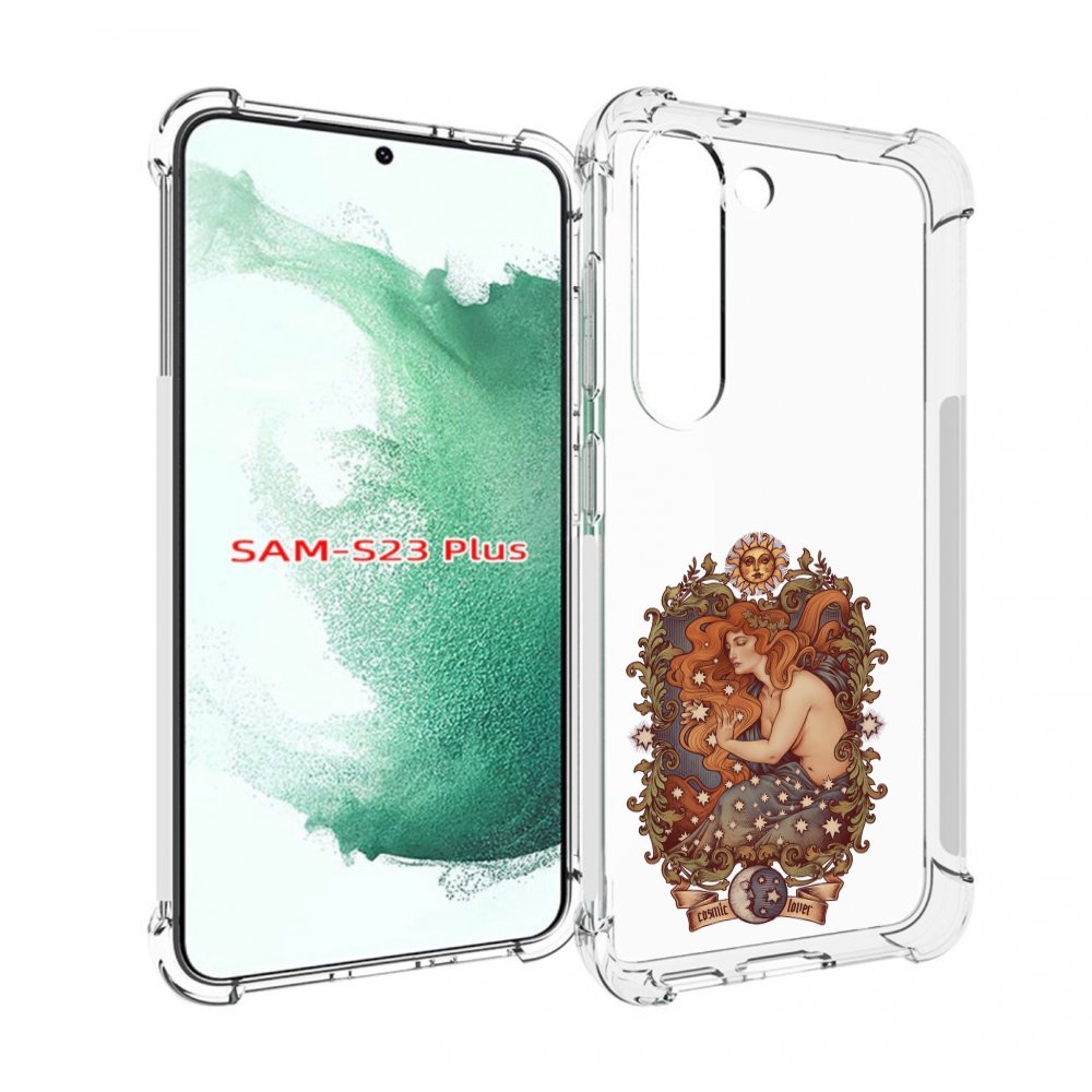

Чехол MyPads звездная девушка абстракция для Samsung Galaxy S23 Plus +, Прозрачный, Tocco