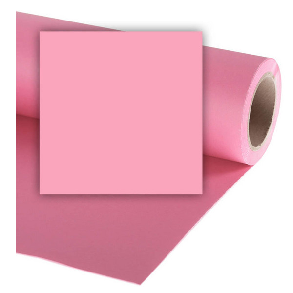 Фон бумажный Vibrantone 1,35х11м Pink 21, ярко-розовый