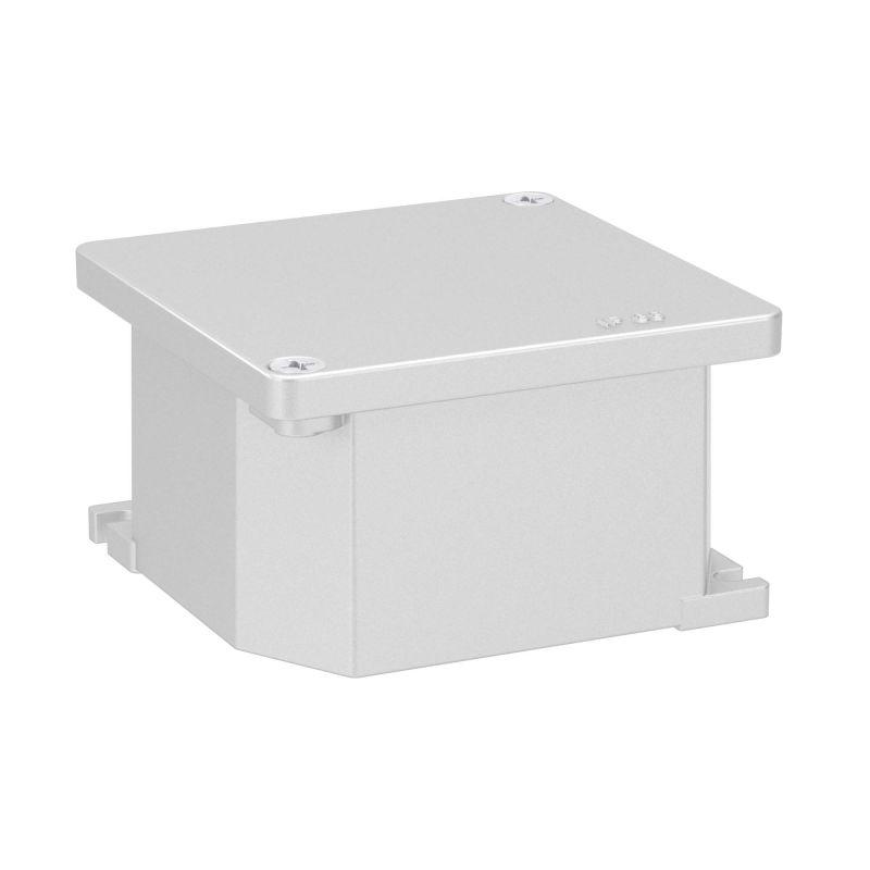

Коробка ответвительная 90х90х53мм IP66 RAL9006 окрашен. алюм. DKC 65300, Серый