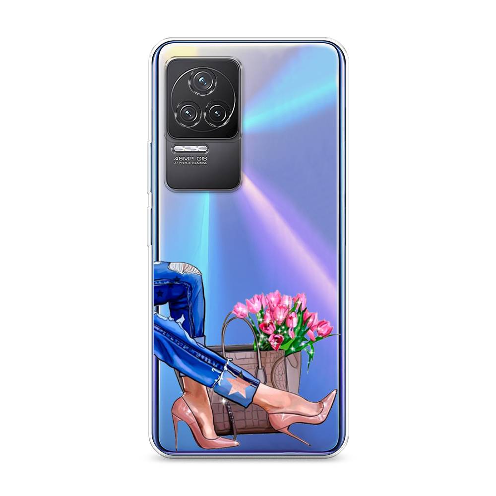 

Чехол Awog на Xiaomi Redmi K50 "Каблучки", Разноцветный, 312250-7