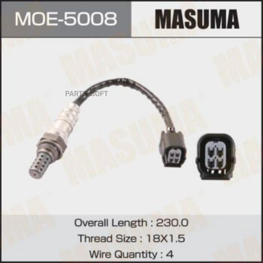 

Лямбда Зонд Masuma Moe5008 Accord, Odyssey / K24a, K24z3 Masuma арт. MOE5008