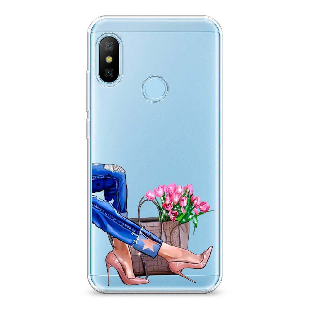 

Чехол Awog на Xiaomi A2 Lite/Redmi 6 Pro "Каблучки", Разноцветный, 34050-7