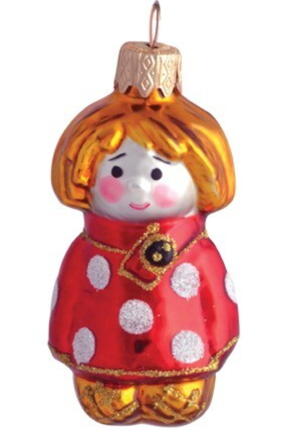 

Елочная игрушка Домовой, Красный, Елочная игрушка Домовой