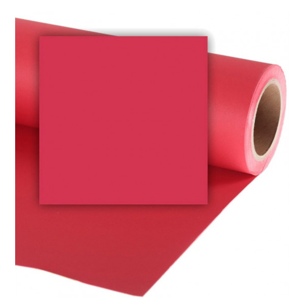 Фон бумажный Vibrantone 1,35х11м Red 16, красный