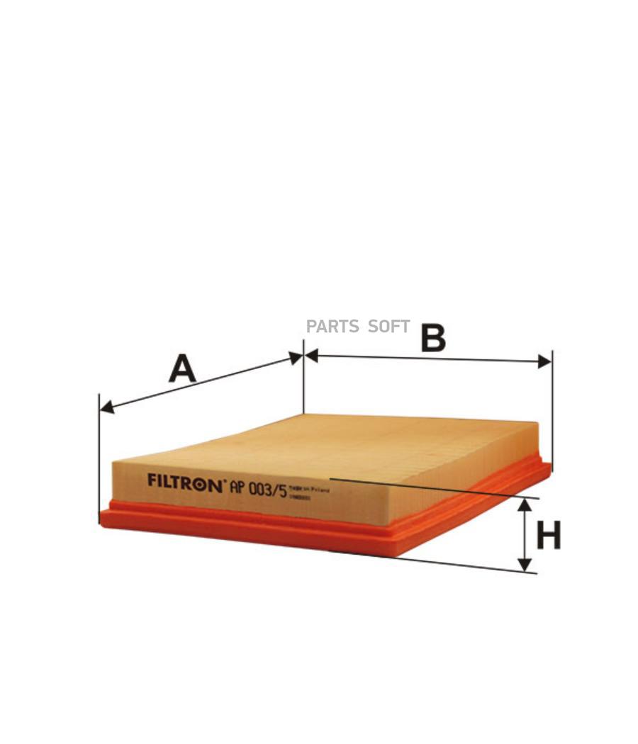 

Воздушный фильтр FILTRON ap0035