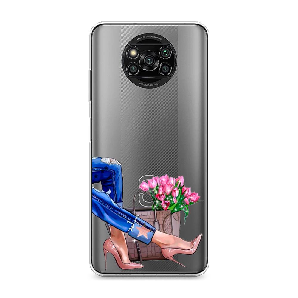 

Чехол Awog на Poco X3/X3 Pro "Каблучки", Разноцветный, 310650-7