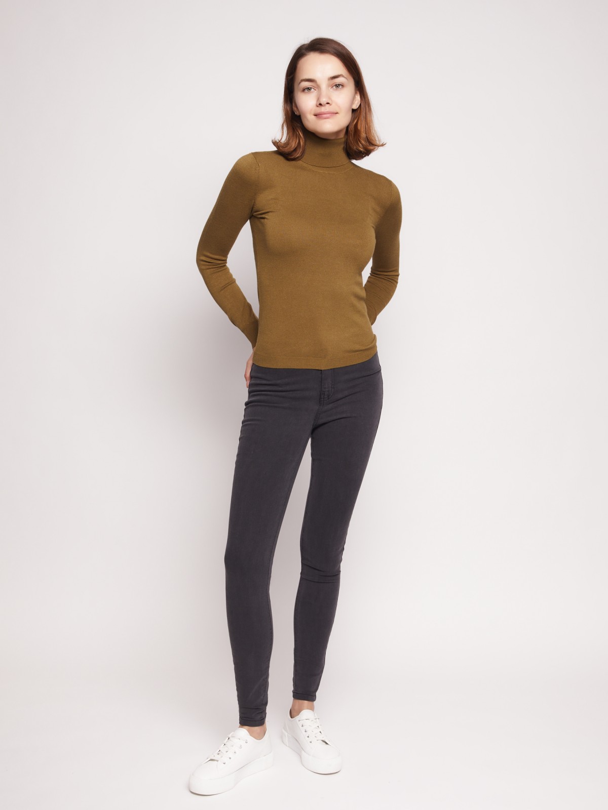 

Водолазка женская Zolla z0213361200223000 хаки XL, z0213361200223000