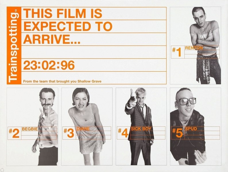 Постер к фильму На игле (Trainspotting) A4