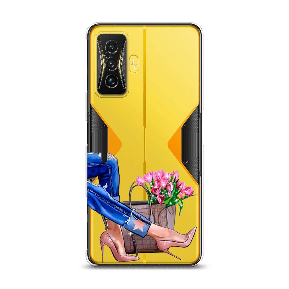 

Чехол Awog на Xiaomi Redmi K50 GE/F4 GT "Каблучки", Разноцветный, 314950-7