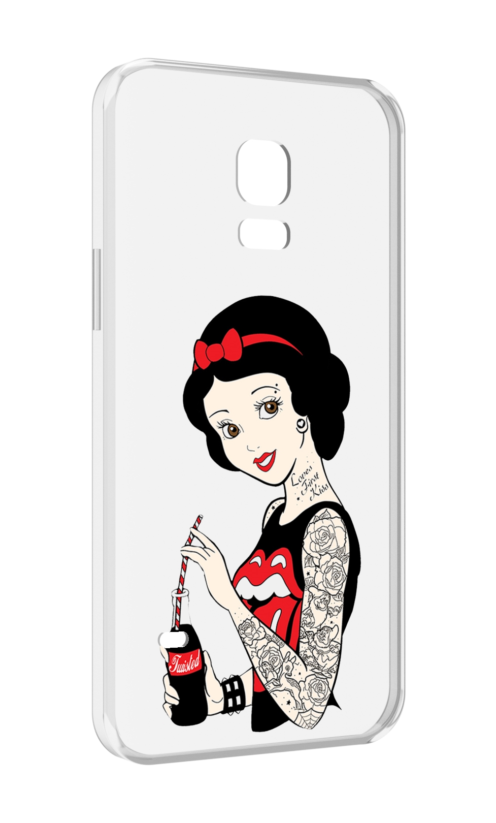 

Чехол MyPads любительница-колы женский для Samsung Galaxy S5 mini, Прозрачный, Tocco