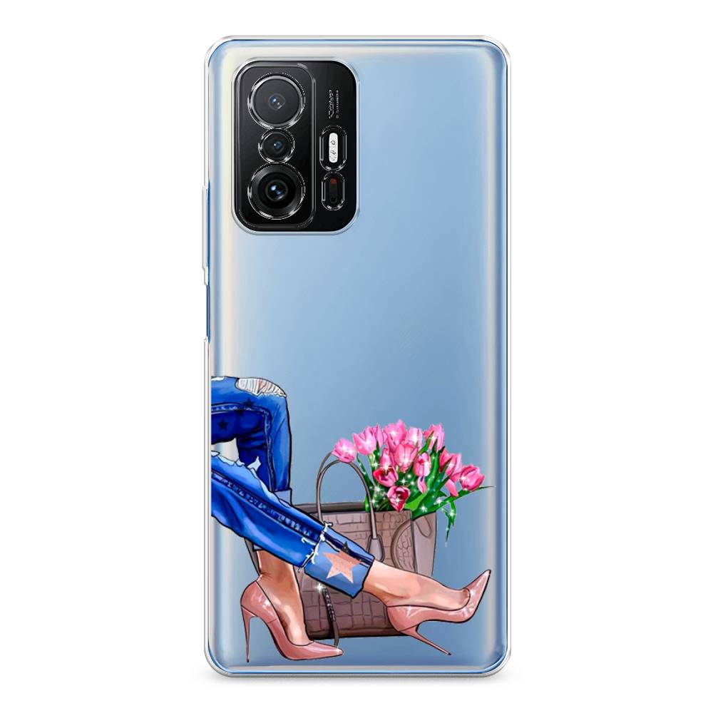 

Чехол Awog на Xiaomi Mi 11T/11T Pro "Каблучки", Разноцветный, 313750-7