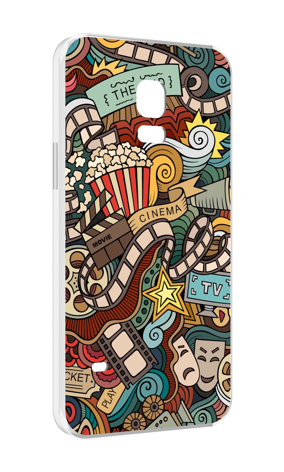 

Чехол MyPads любимое кино для Samsung Galaxy S5 mini, Прозрачный, Tocco