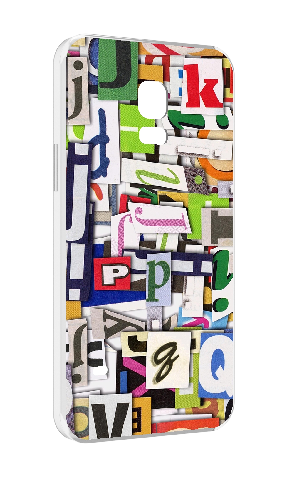 

Чехол MyPads ломанные-буквы для Samsung Galaxy S5 mini, Прозрачный, Tocco