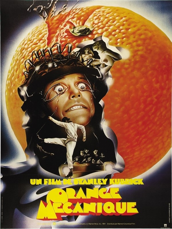 

Постер к фильму "Заводной апельсин" (A Clockwork Orange) A2