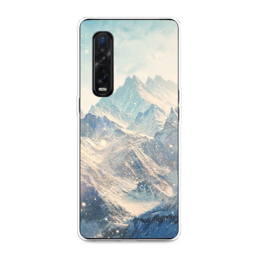 

Чехол Awog на Oppo Find X2 Pro "Горы 4", Разноцветный, 253350-4