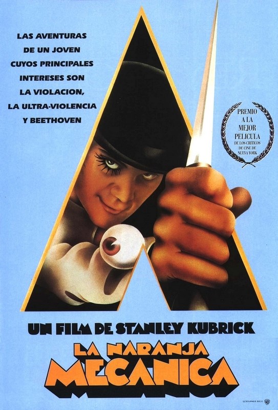 

Постер к фильму "Заводной апельсин" (A Clockwork Orange) A2