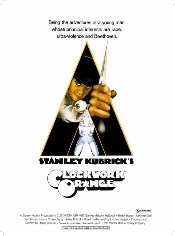

Постер к фильму "Заводной апельсин" (A Clockwork Orange) A4