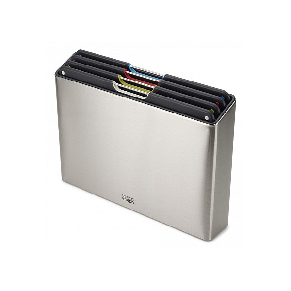 

Набор из 4 досок разделочных (35.6x7.3x26.3 см) Folio Steel 60170, (35.6x7.3x26.3 см) Folio Steel 60170