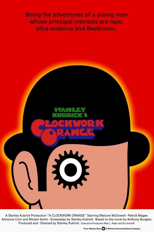 

Постер к фильму "Заводной апельсин" (A Clockwork Orange) A1