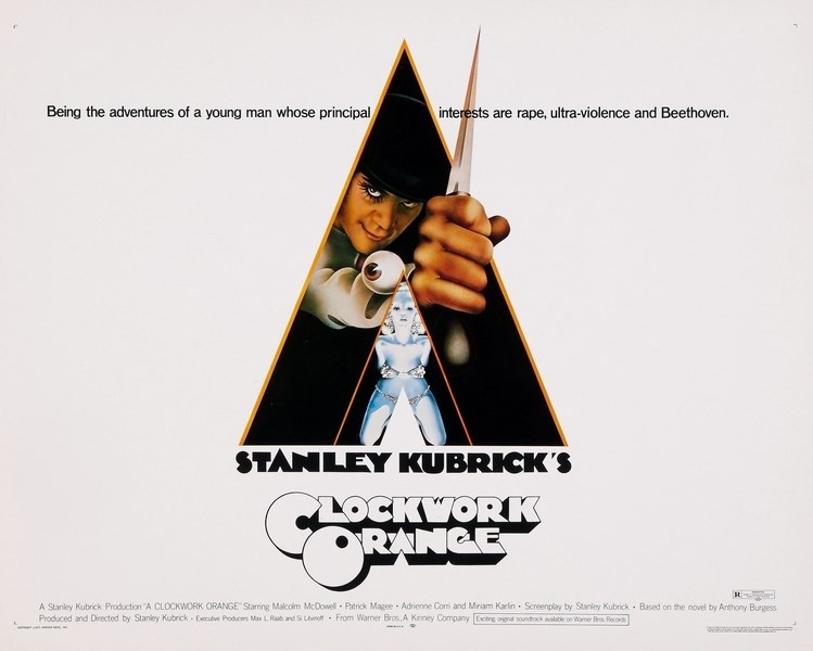 

Постер к фильму "Заводной апельсин" (A Clockwork Orange) A4